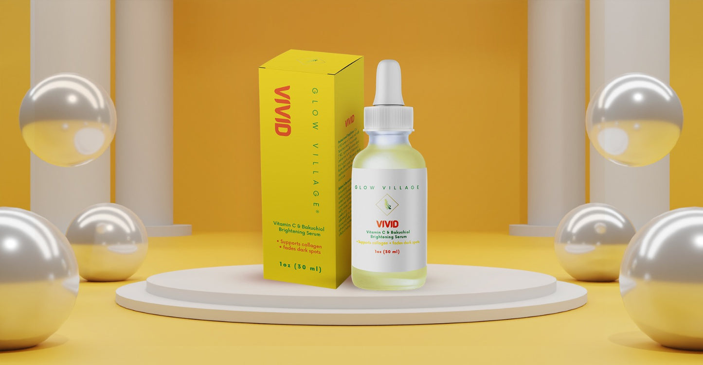 VIVID- Vitamin C & Bakuchiol Brightening Serum