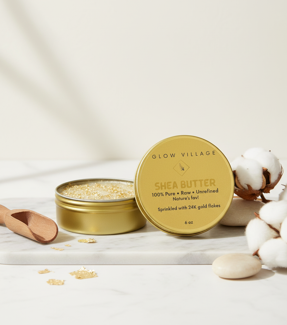 Pure 24K Gold Shea Butter