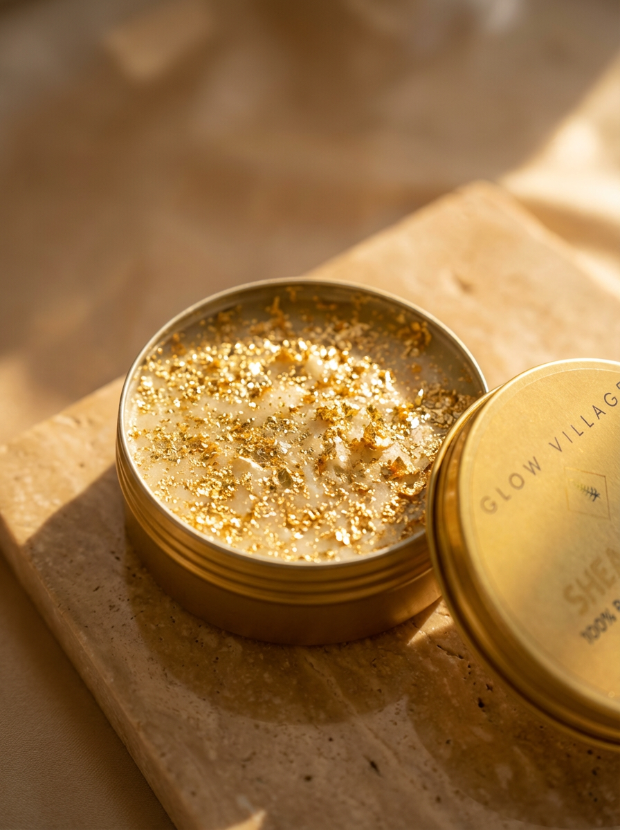 Pure 24K Gold Shea Butter