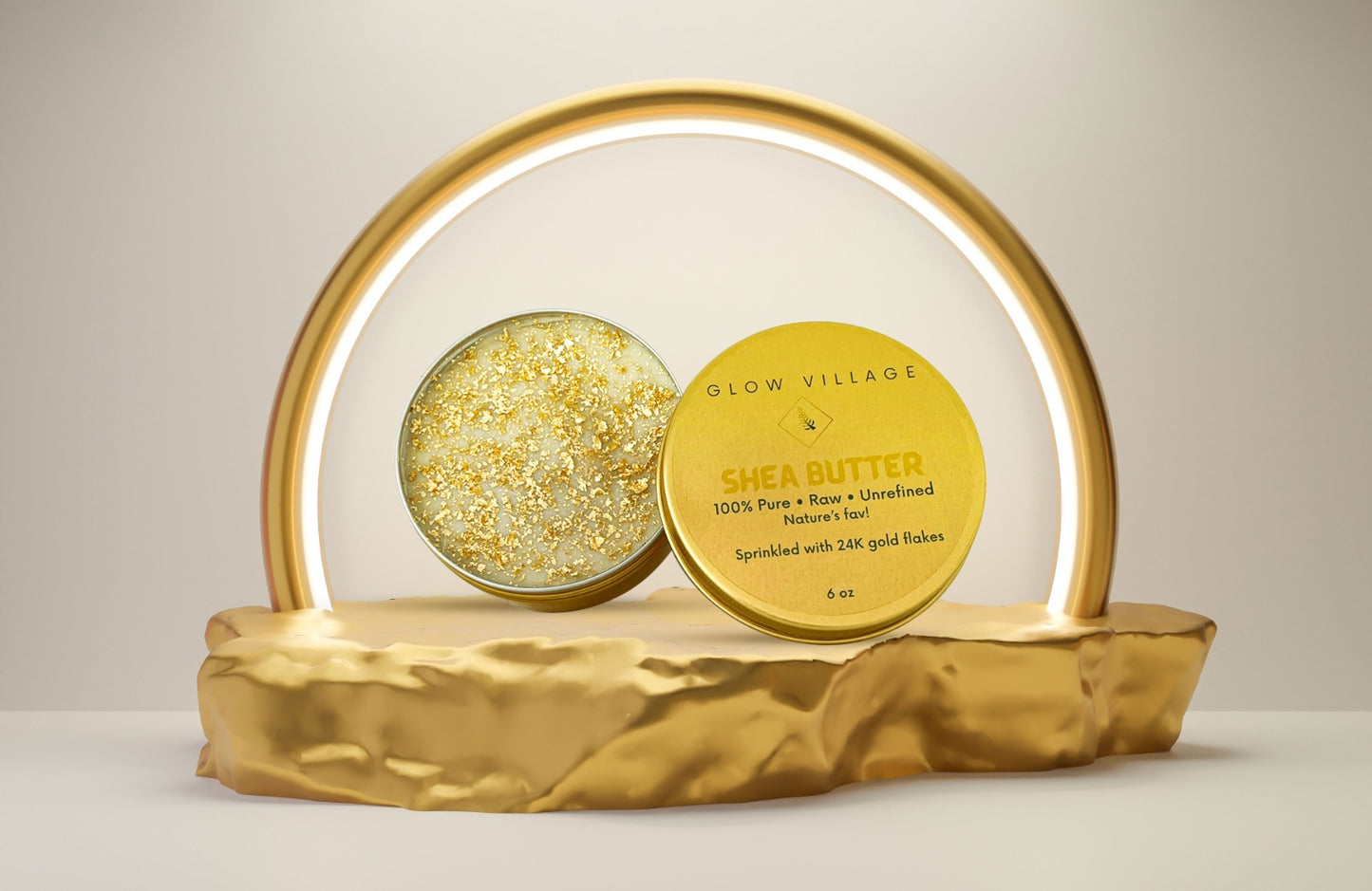 Pure 24K Gold Shea Butter